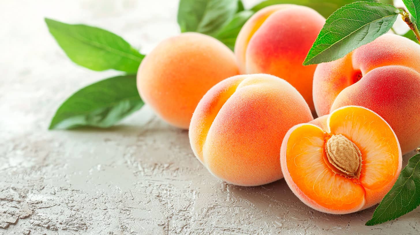 Pesche e albicocche, frutta senza istamina